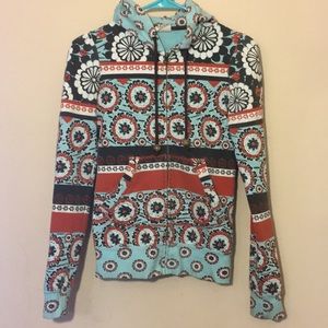 O’Neill Zipper Sweatshirt Beautiful Pattern